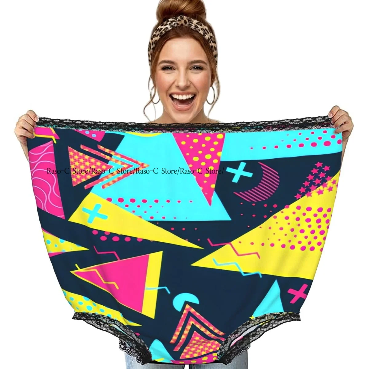Geometric 80s Illustration Grandma Underwear Interesting Prank Funny Gift Panties
Geometric 80s Illustration Grandma Underwear Interesting Prank Funny Gift Panties