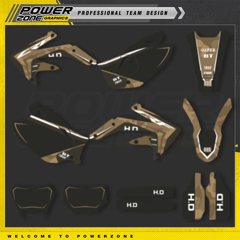 PowerZone пользовательские графические фоны наклейки наборы наклеек для HONDA CRF450X 2018 2017-2005 наклейка на мотоцикл имя номер 015
PowerZone пользовательские графические фоны наклейки наборы наклеек для HONDA CRF450X 2018 2017-2005 наклейка на мотоцикл имя номер 015