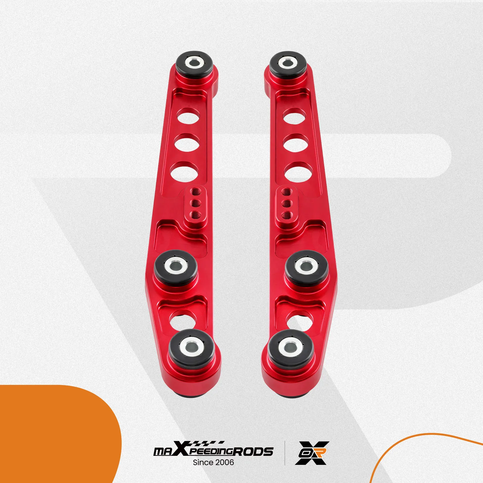 Pair Suspension Rear Lower Control Arm LH & RH for Honda Civic 1988-1995 Red Control Arm Kit Control Arm Bushing Brand New
Pair Suspension Rear Lower Control Arm LH & RH for Honda Civic 1988-1995 Red Control Arm Kit Control Arm Bushing Brand New