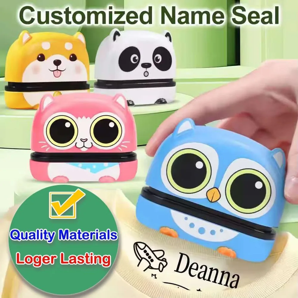 Customized name stamp for kids personalized waterproof seal stamp for clothing back to school name seal for Student Child
Customized name stamp for kids personalized waterproof seal stamp for clothing back to school name seal for Student Child