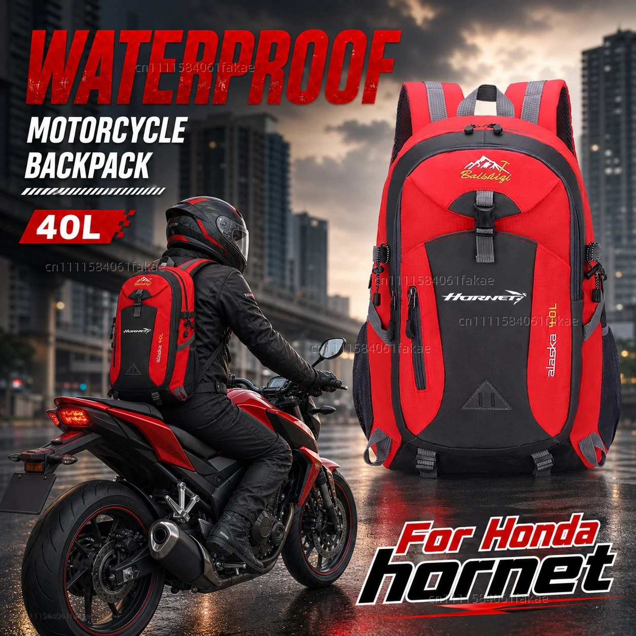 For Honda cb750 hornet 2025 2026 Hornet750 Motorcycle Backpack 40L Waterproof Travel Backpack Outdoor Hiking Camping Daypack
For Honda cb750 hornet 2025 2026 Hornet750 Motorcycle Backpack 40L Waterproof Travel Backpack Outdoor Hiking Camping Daypack