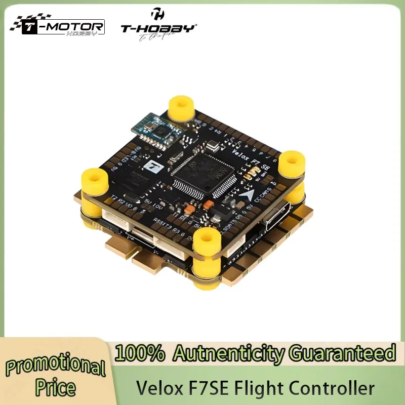 Полетный контроллер T-HOBBY T-MOTOR VELOX F7 SE и ESC V50A SE FPV Stack 30.5x30.5мм для RC FPV дронов, HD дронов, запчасти для DIY RC моделей
Полетный контроллер T-HOBBY T-MOTOR VELOX F7 SE и ESC V50A SE FPV Stack 30.5x30.5мм для RC FPV дронов, HD дронов, запчасти для DIY RC моделей