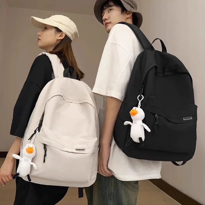 Men's Simple Large Capacity Backpack, School Backpack for High School & College Students
Men's Simple Large Capacity Backpack, School Backpack for High School & College Students