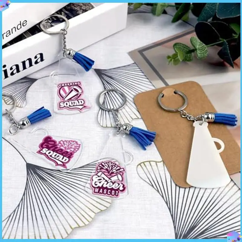 A43T 180 PCS Cheer Megaphone Key Chains Clear Blank Bulk Cheerleading Gift As Shown Acrylic For DIY Keychain And Craft Project
A43T 180 PCS Cheer Megaphone Key Chains Clear Blank Bulk Cheerleading Gift As Shown Acrylic For DIY Keychain And Craft Project