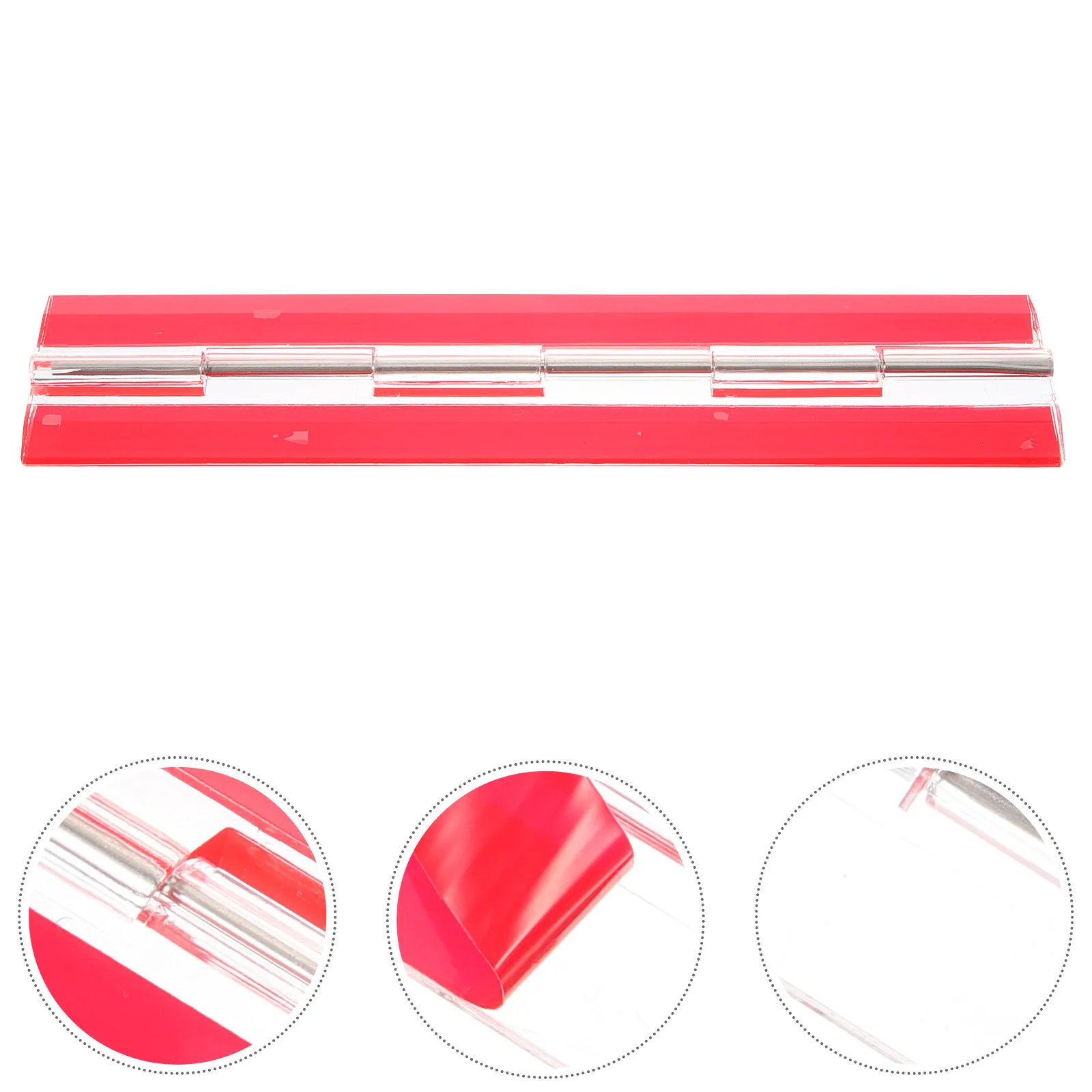 Self Adhesive Hinge 200x45mm Clear Acrylic Mini Piano Folding Hinges for Boxes DIY Crafts Strong Steel Axle Smooth Surface Safe
Self Adhesive Hinge 200x45mm Clear Acrylic Mini Piano Folding Hinges for Boxes DIY Crafts Strong Steel Axle Smooth Surface Safe