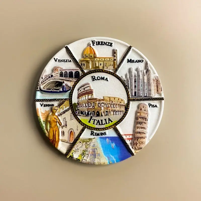 Italy Tourist Attractions 3D Resin Aimants Frigo - Pisa Leaning Tower Firenze Buildings Roma Colosseum Magneti Frigorifero
Italy Tourist Attractions 3D Resin Aimants Frigo - Pisa Leaning Tower Firenze Buildings Roma Colosseum Magneti Frigorifero