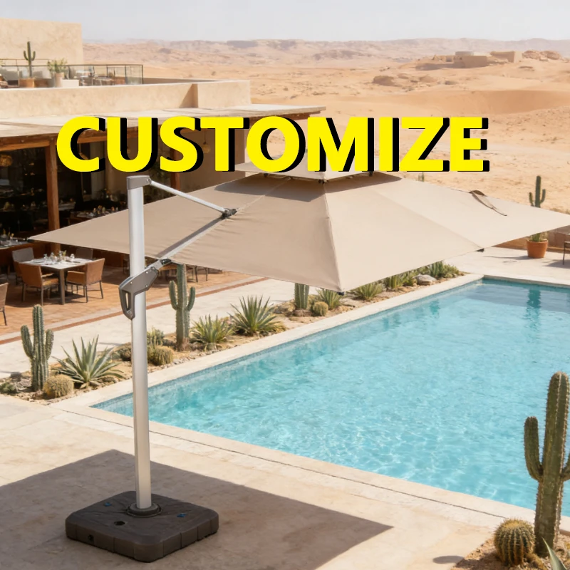 Any Size Custom LED Light Aluminum Umbrella Waterproof UV Resistant Outdoor Garden Hotel Villa Courtyard Commercial Sunshade Stu
Any Size Custom LED Light Aluminum Umbrella Waterproof UV Resistant Outdoor Garden Hotel Villa Courtyard Commercial Sunshade Stu