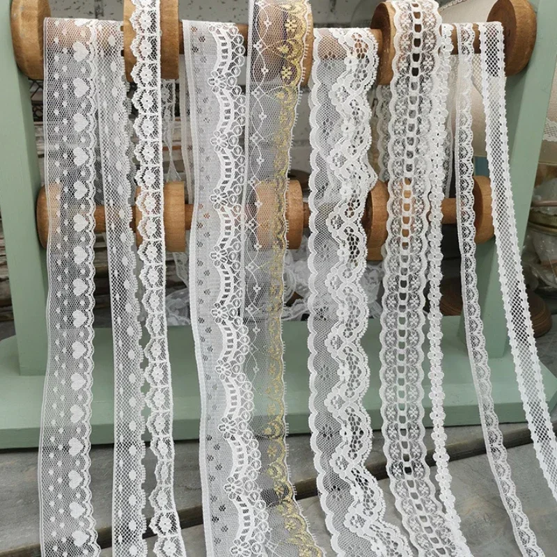38 White Lace Accessories Diy Handmade Dress Trimmed Handbag Lolita Headband Decoration Embroidered Tulle Wide Eyelet Lace Trim
38 White Lace Accessories Diy Handmade Dress Trimmed Handbag Lolita Headband Decoration Embroidered Tulle Wide Eyelet Lace Trim