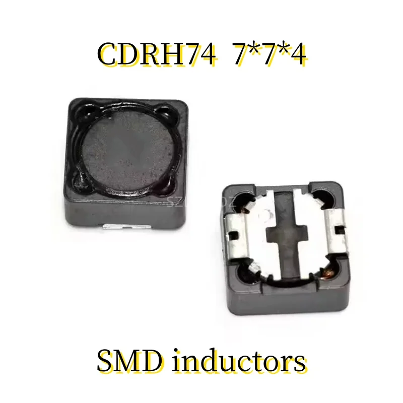 20pcs/lot SMD inductors Power inductors CDRH74 1UH/1.5UH/2.2UH/3.3UH/4.7UH/6.8UH/10UH/15UH/22UH/33UH/47UH-1MH
20pcs/lot SMD inductors Power inductors CDRH74 1UH/1.5UH/2.2UH/3.3UH/4.7UH/6.8UH/10UH/15UH/22UH/33UH/47UH-1MH