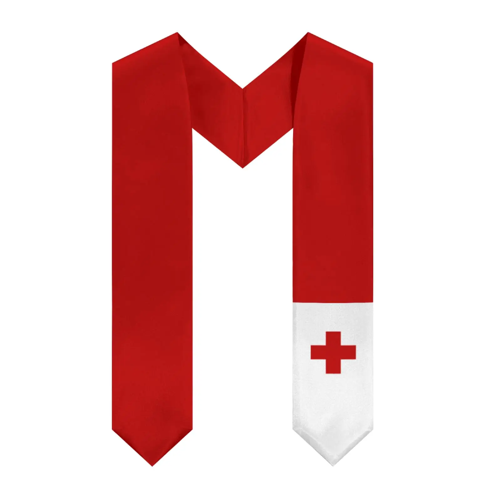 2025 Tonga Flag V-neck Graduation Stole Shawl Sash Honor For Study Aboard International Students
2025 Tonga Flag V-neck Graduation Stole Shawl Sash Honor For Study Aboard International Students