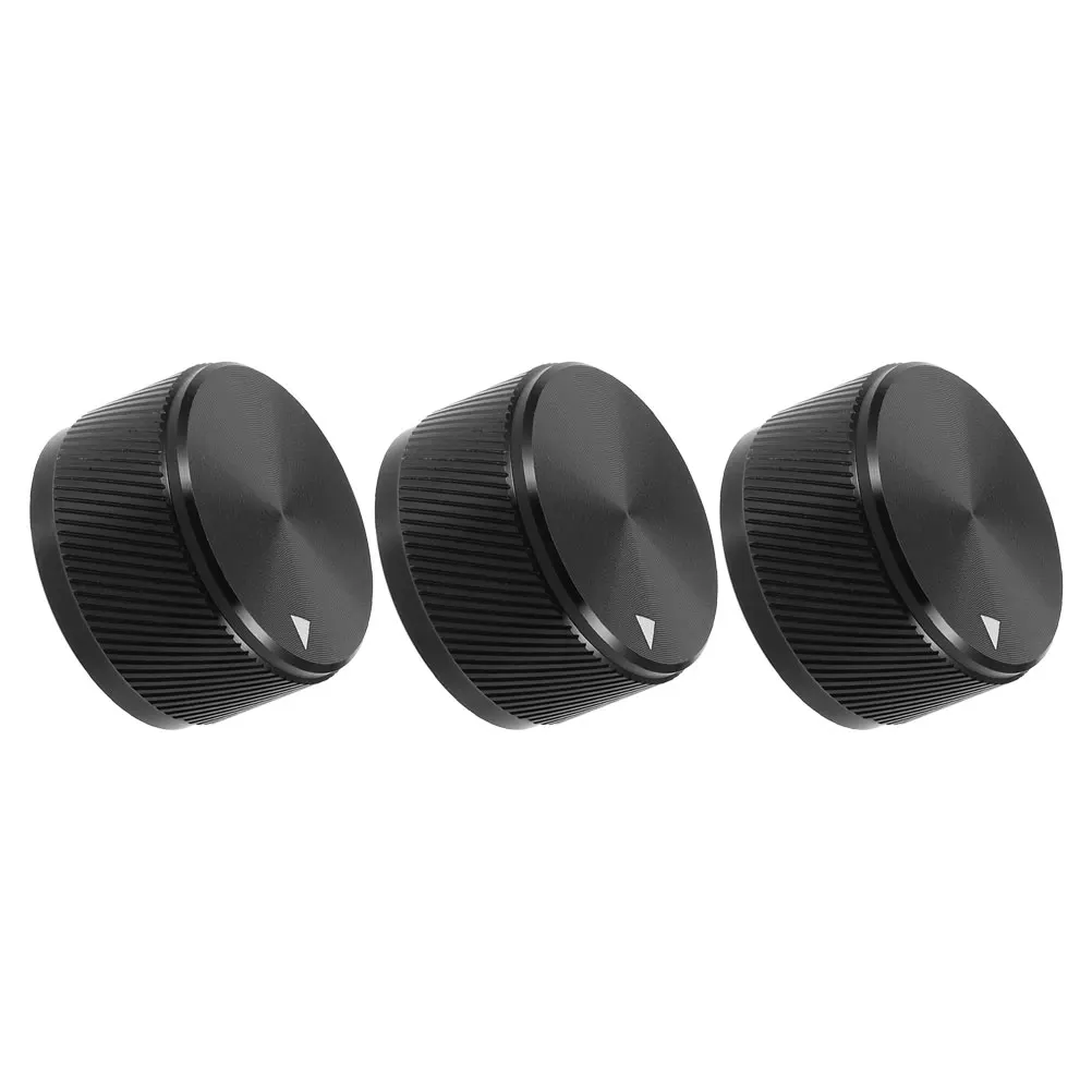 3pcs Aluminum Volume Universal Potentiometer Control Knob Audio Equipment With Knurled Texture Grip For Theater Studio Amplifier
3pcs Aluminum Volume Universal Potentiometer Control Knob Audio Equipment With Knurled Texture Grip For Theater Studio Amplifier