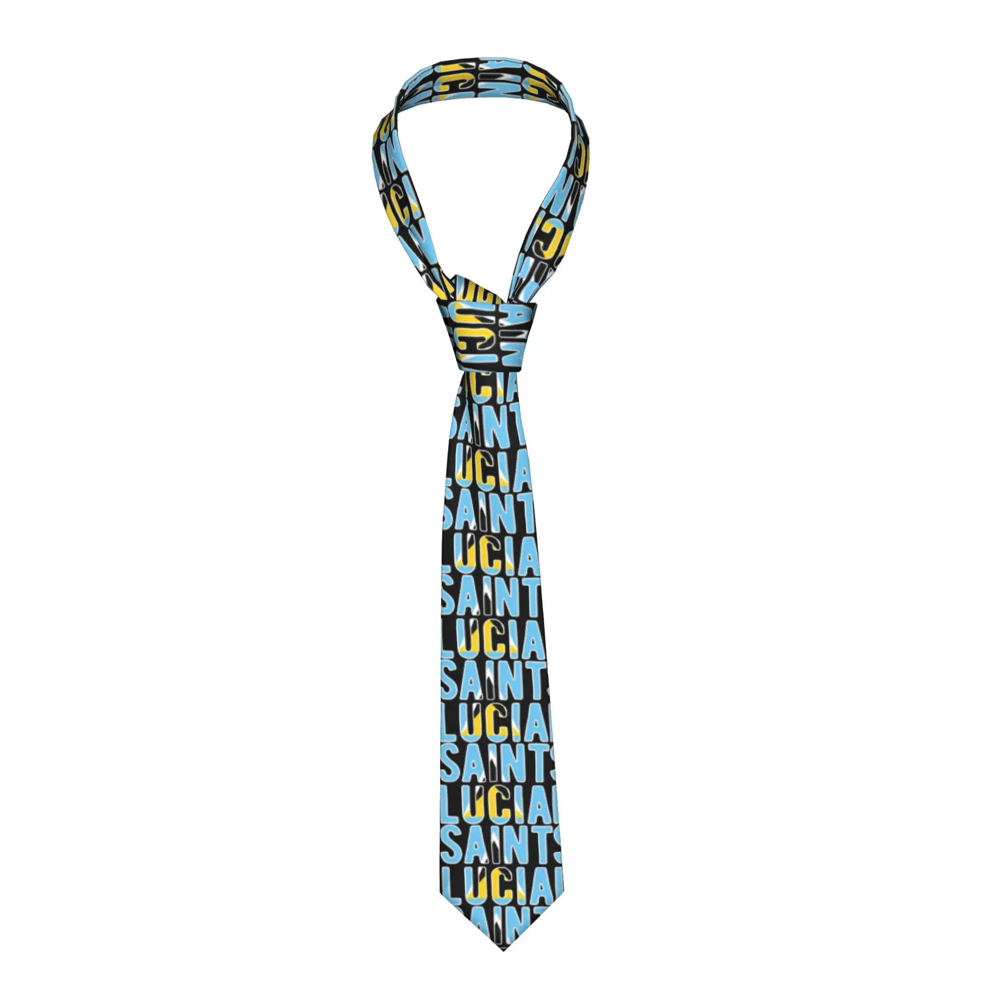 Saint Lucia Flag Tie Custom Neck Ties Cute Funny Collar Tie Unisex Adult Cosplay Party Necktie Accessories
Saint Lucia Flag Tie Custom Neck Ties Cute Funny Collar Tie Unisex Adult Cosplay Party Necktie Accessories
