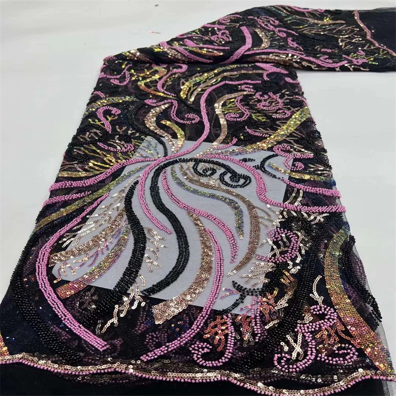 Luxury Sequins African Lace Fabric 2023 High Quality Beads Groom Nigerian Wedding Bridal Embroidery French Tulle Lace Fabric
Luxury Sequins African Lace Fabric 2023 High Quality Beads Groom Nigerian Wedding Bridal Embroidery French Tulle Lace Fabric