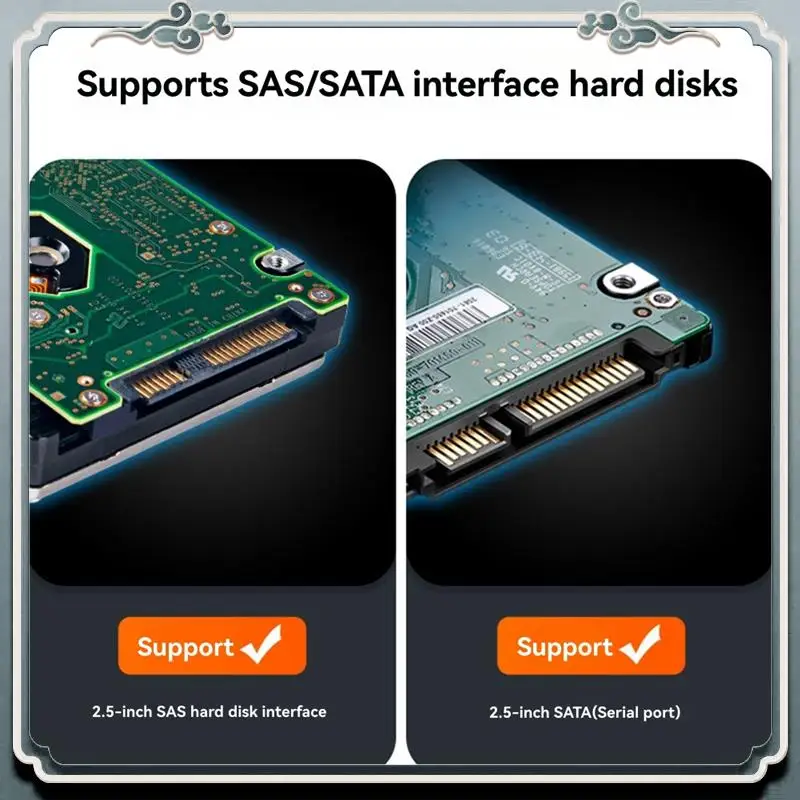 Premium 2.5 Inch SAS External Hard Drive Enclosure For SAS SATA HDD SSD Disk Case SATA To USB 3.0 HDD Docking Station EU Plug
Premium 2.5 Inch SAS External Hard Drive Enclosure For SAS SATA HDD SSD Disk Case SATA To USB 3.0 HDD Docking Station EU Plug