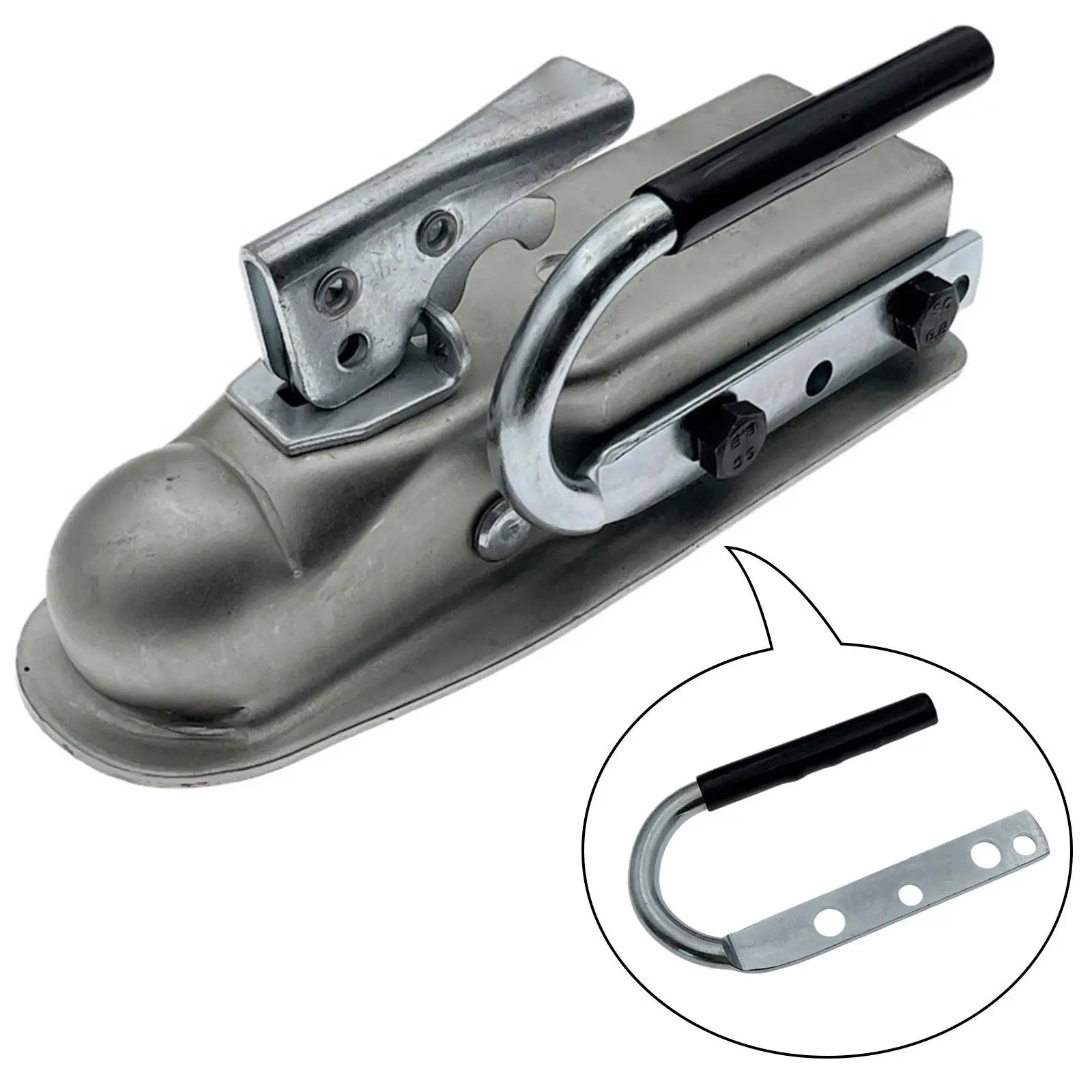 Metal Trailer Coupler Handler Ergonomic Connector Handle for 2x2in 2x3in Camper Caravan Accessories
Metal Trailer Coupler Handler Ergonomic Connector Handle for 2x2in 2x3in Camper Caravan Accessories