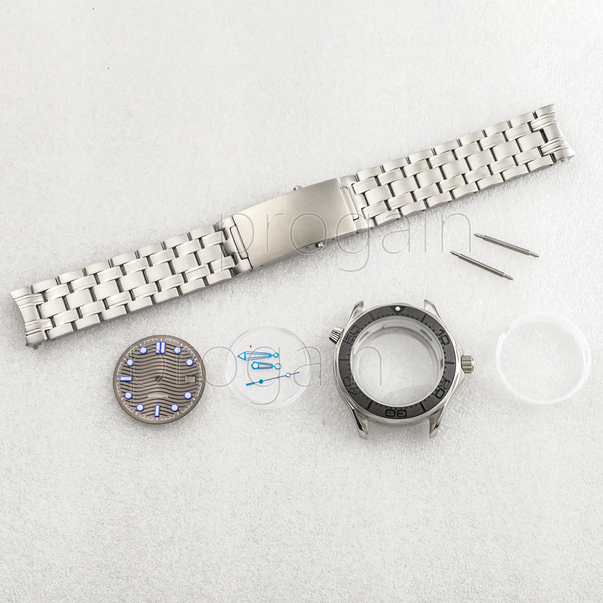 NH35 NH36 Case Strap Ceramic Bezel Stainless Steel Men's Watch Luminous Dial Hands for Seamaster 300 Accessories Mod Parts
NH35 NH36 Case Strap Ceramic Bezel Stainless Steel Men's Watch Luminous Dial Hands for Seamaster 300 Accessories Mod Parts