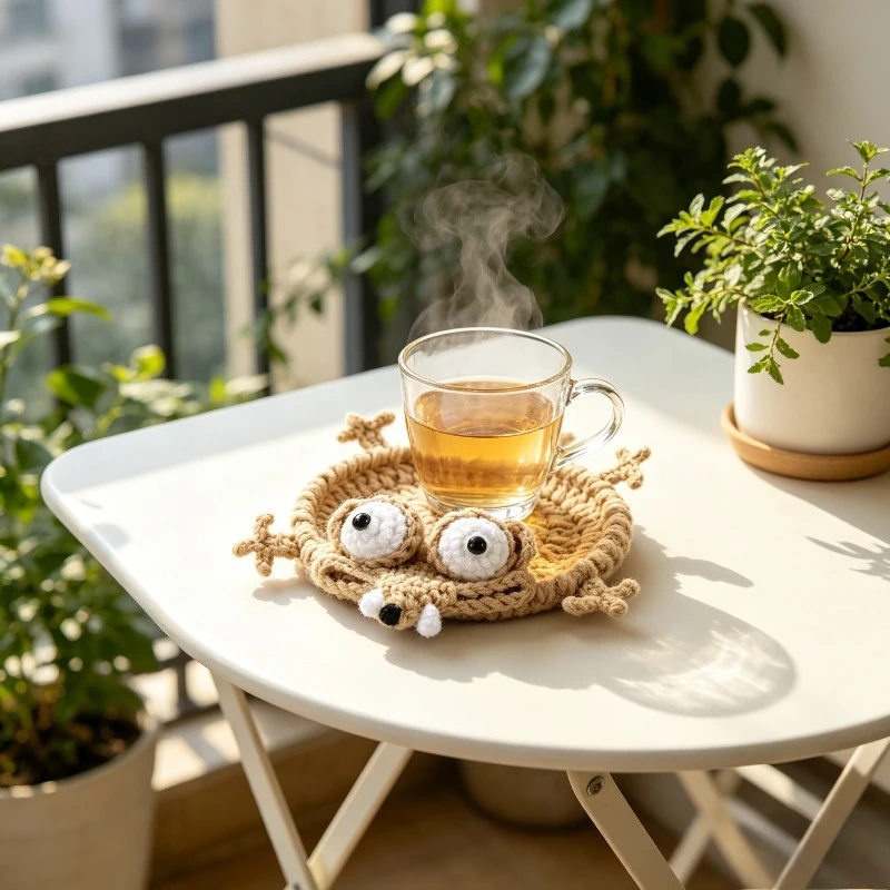 Crochet Squirrel Coaster Cute Cartoon Animal Cup Mat HeatResistant NonSlip Pad for Coffee Tea Mug Table Protection Home Kitchen
Crochet Squirrel Coaster Cute Cartoon Animal Cup Mat HeatResistant NonSlip Pad for Coffee Tea Mug Table Protection Home Kitchen