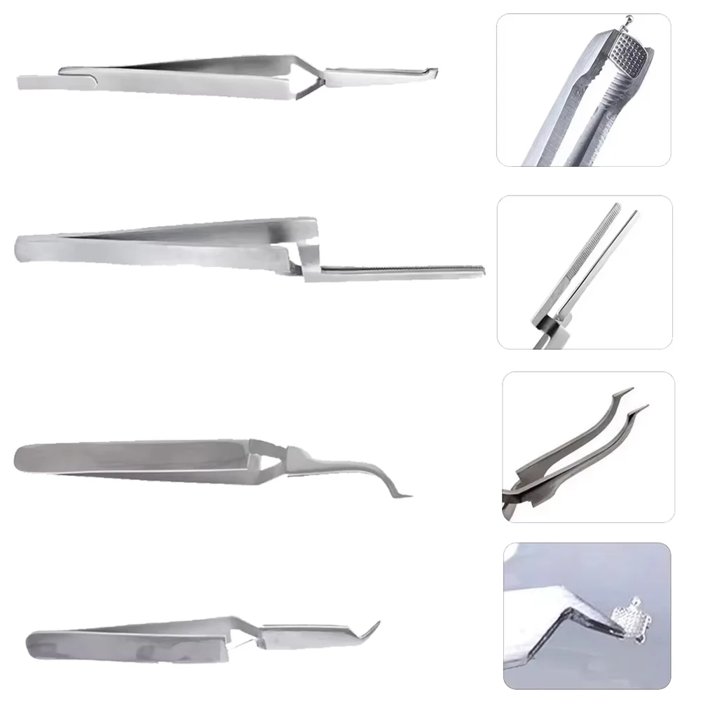 Dental Bracket Tweezers Orthodontic Reverse Buccal Tube Lingual Buttons Bonding Tweezer Holder Placer Articulating Paper Tweezer
Dental Bracket Tweezers Orthodontic Reverse Buccal Tube Lingual Buttons Bonding Tweezer Holder Placer Articulating Paper Tweezer