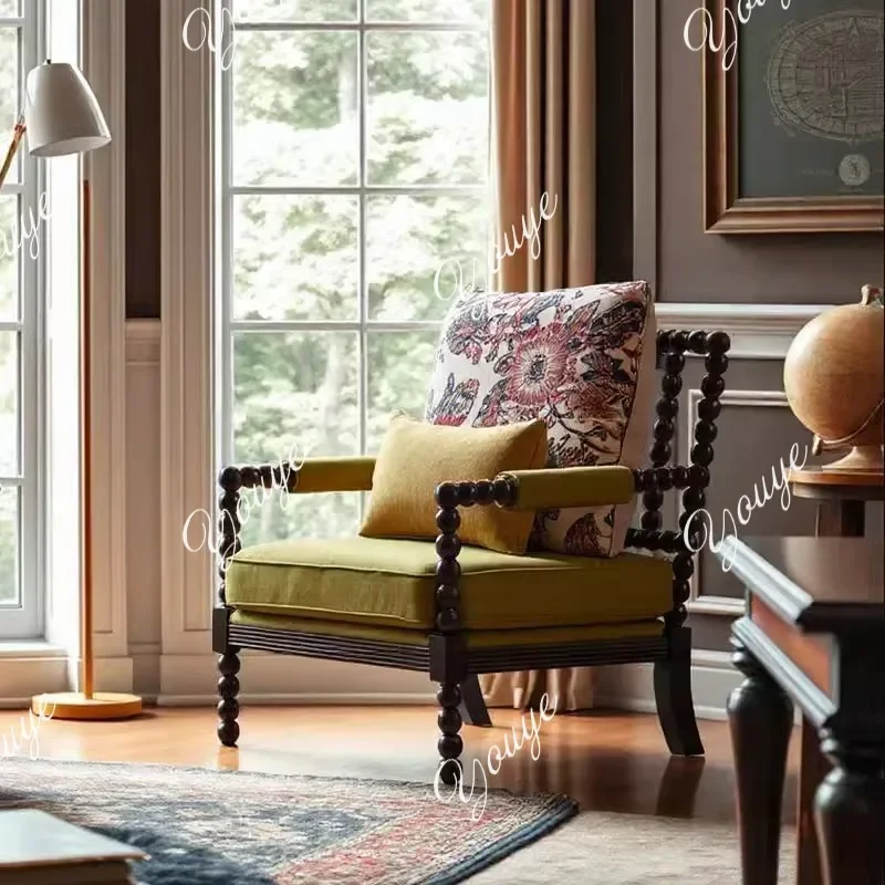 J American Single Chair Pearl Chair Single Sofa Designer American Solid Wood Sofa Leisure Tiger Pastoral
J American Single Chair Pearl Chair Single Sofa Designer American Solid Wood Sofa Leisure Tiger Pastoral