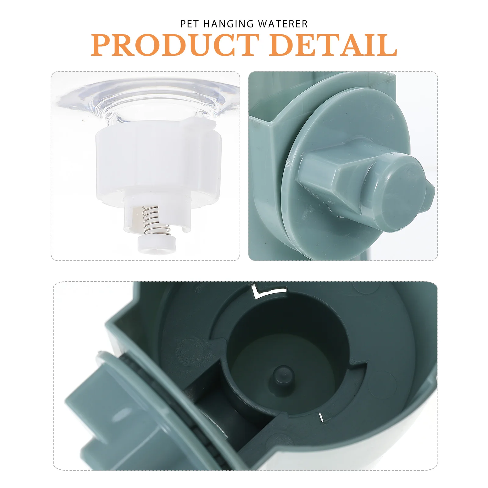 Automatic Pet Waterer Large Capacity Easy Clean ABS Material for Dogs Cats Rabbits Hanging Dispenser Bottle Feeder Puppy Cage
Automatic Pet Waterer Large Capacity Easy Clean ABS Material for Dogs Cats Rabbits Hanging Dispenser Bottle Feeder Puppy Cage