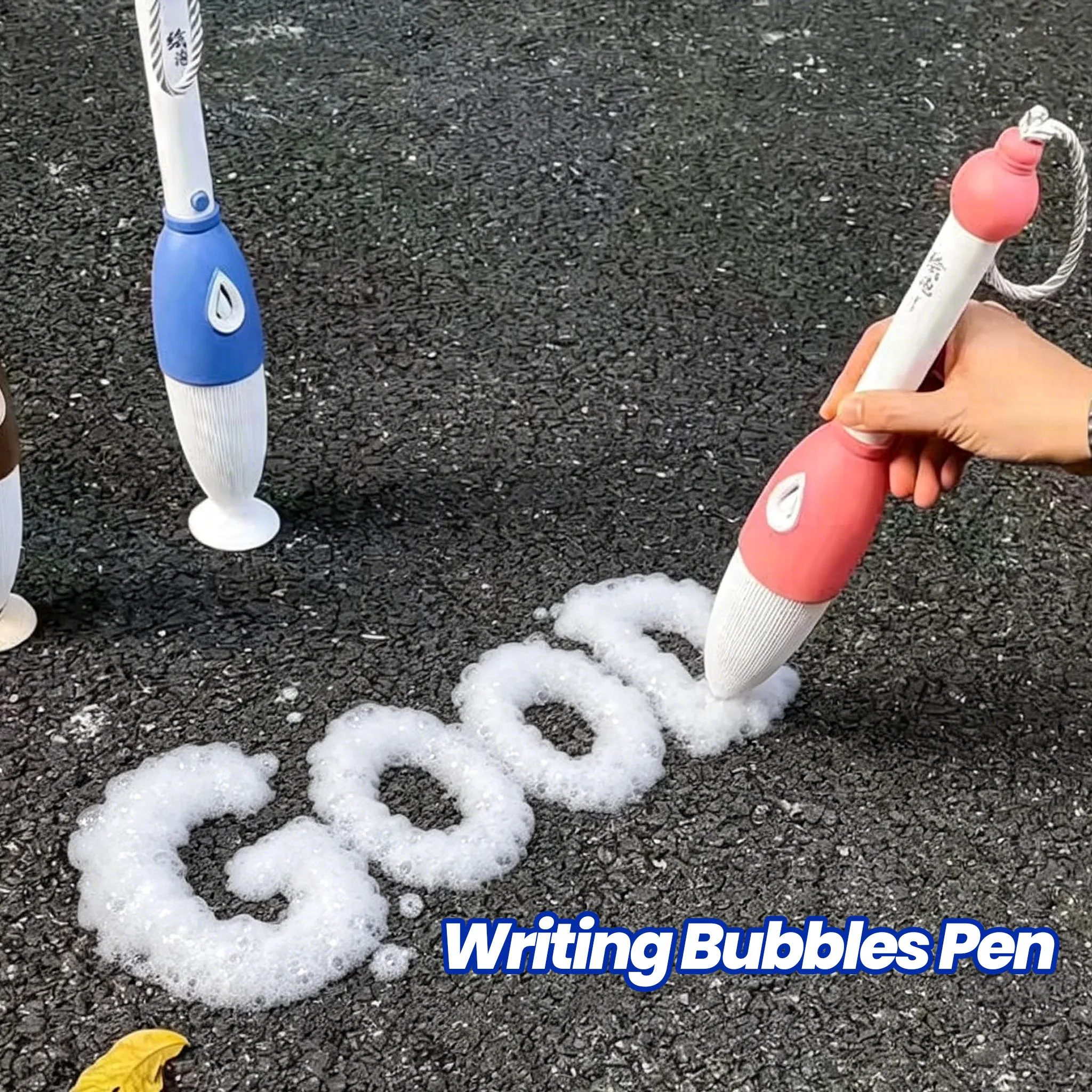 Writing Bubbles Pen Brush Pompero Bubble Stick Calligraphy Outdoor Automatic Handheld Bubble Maker for Drawing Painting Toy
Writing Bubbles Pen Brush Pompero Bubble Stick Calligraphy Outdoor Automatic Handheld Bubble Maker for Drawing Painting Toy