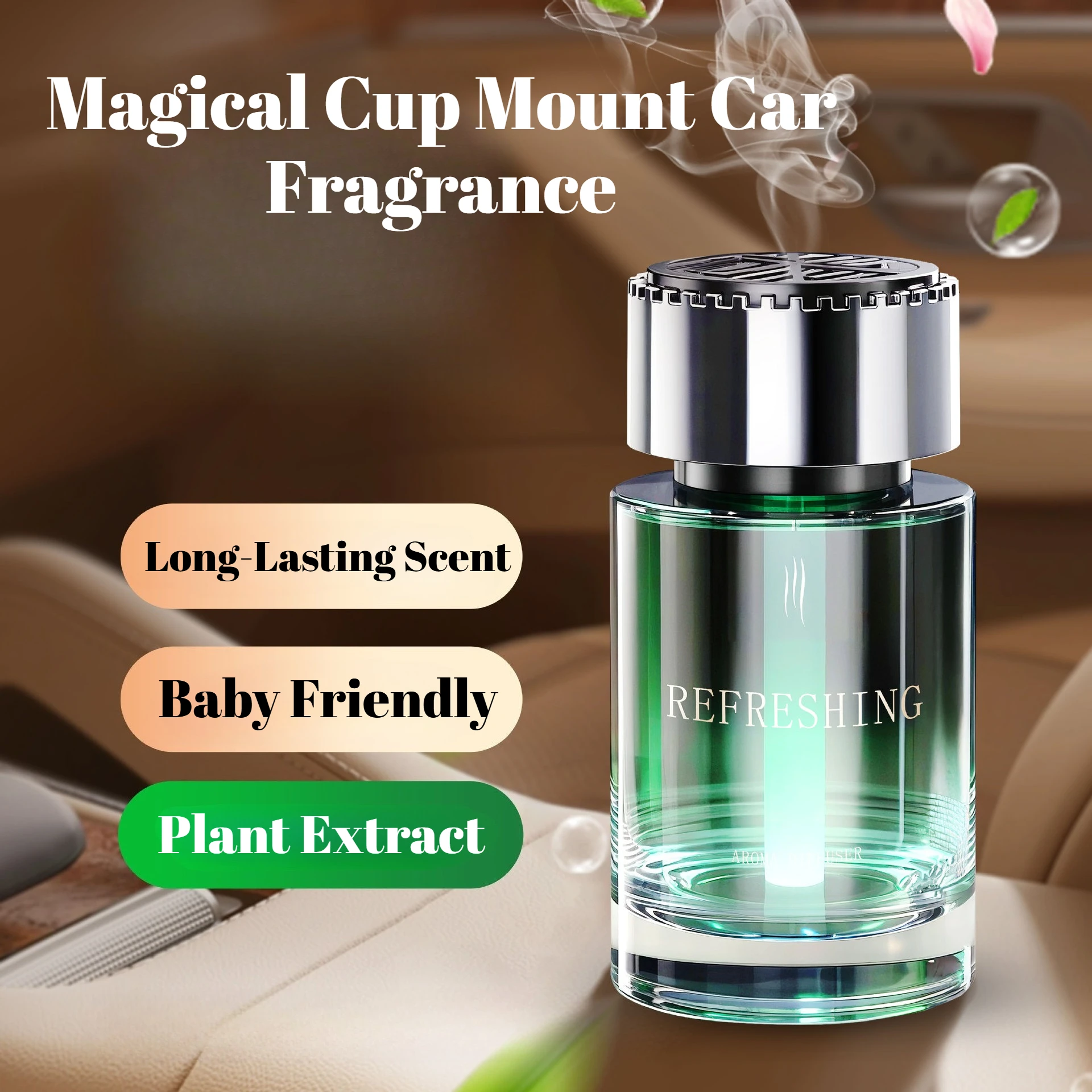 Car Air Freshener Premium Fragrance Oil Odor Elimination Long-Lasting Scent Plant Extract Healthy Safe Luxury Car Interior Decor
Car Air Freshener Premium Fragrance Oil Odor Elimination Long-Lasting Scent Plant Extract Healthy Safe Luxury Car Interior Decor