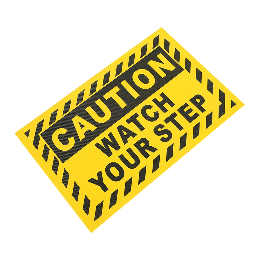 1pcs AntiSlip Caution Sign Stickers Watch Your Step Pvc Floor Safety Stair Step Signs Durable Material Easy Installation Indoor
1pcs AntiSlip Caution Sign Stickers Watch Your Step Pvc Floor Safety Stair Step Signs Durable Material Easy Installation Indoor