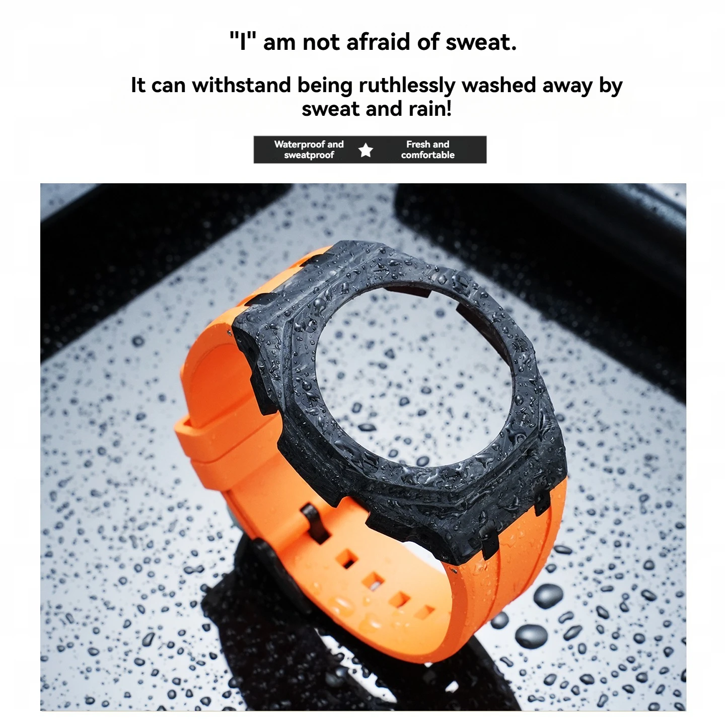 Ultra-Light Carbon Fiber Watch Case Bezel Modification Kit For Casio GA2100 2110 GA-B2100 G-SHOCK FKM Fluororubber Rubber Band
Ultra-Light Carbon Fiber Watch Case Bezel Modification Kit For Casio GA2100 2110 GA-B2100 G-SHOCK FKM Fluororubber Rubber Band