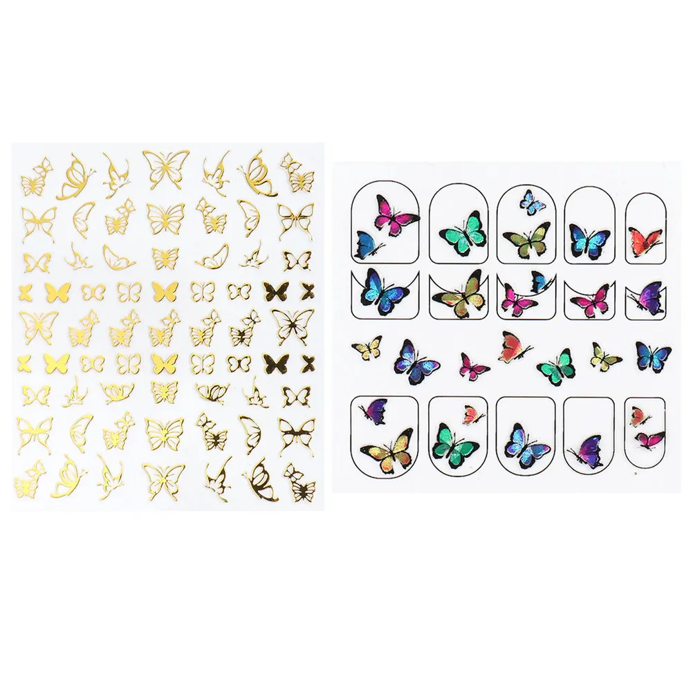 4 PCS Butterfly Nail Sticker Fingernail Stickers for Women Accessories Adhesive Elegant Nails Butterflies Decals
4 PCS Butterfly Nail Sticker Fingernail Stickers for Women Accessories Adhesive Elegant Nails Butterflies Decals