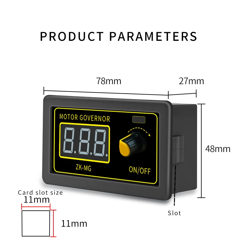 DC5-30V Motor Controller PWM Adjustable Speed Digital Display Encoder Duty Ratio Frequency 15A DC Motor Governor Controller
DC5-30V Motor Controller PWM Adjustable Speed Digital Display Encoder Duty Ratio Frequency 15A DC Motor Governor Controller