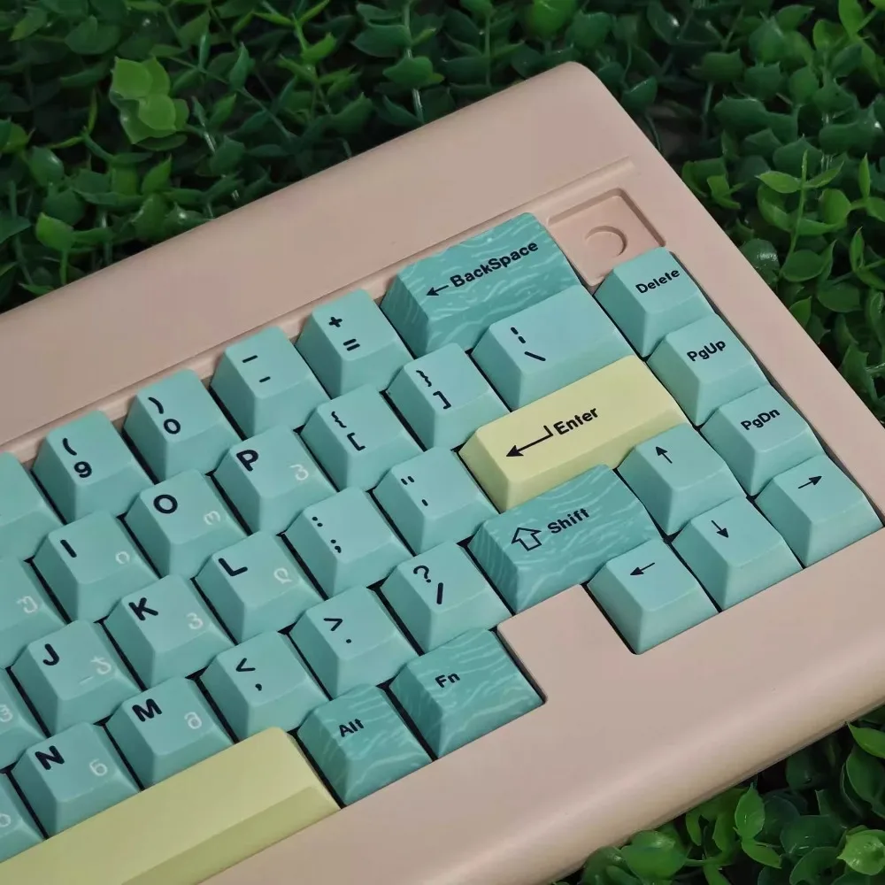 O1NEM набор клавишных колпачков с тематикой Sea of Mist, 141 клавиш, изготовленная на заказ крышка для клавиатуры PBT Cherry Profile KeyCap для аксессуаров для механической клавиатуры 
O1NEM набор клавишных колпачков с тематикой Sea of Mist, 141 клавиш, изготовленная на заказ крышка для клавиатуры PBT Cherry Profile KeyCap для аксессуаров для механической клавиатуры