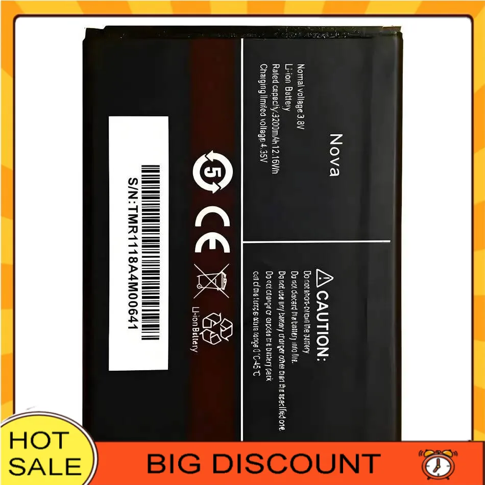 For Cubot Nova Mobile Phone Battery Environmentally Friendly High Compatibility 3200Mah
For Cubot Nova Mobile Phone Battery Environmentally Friendly High Compatibility 3200Mah