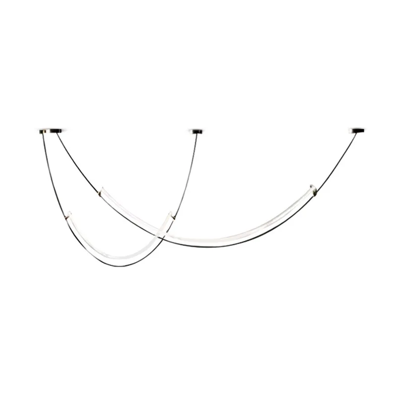 New creative belt living room chandelier modern simple restaurant bar table model room engineering decorative lamps
New creative belt living room chandelier modern simple restaurant bar table model room engineering decorative lamps
