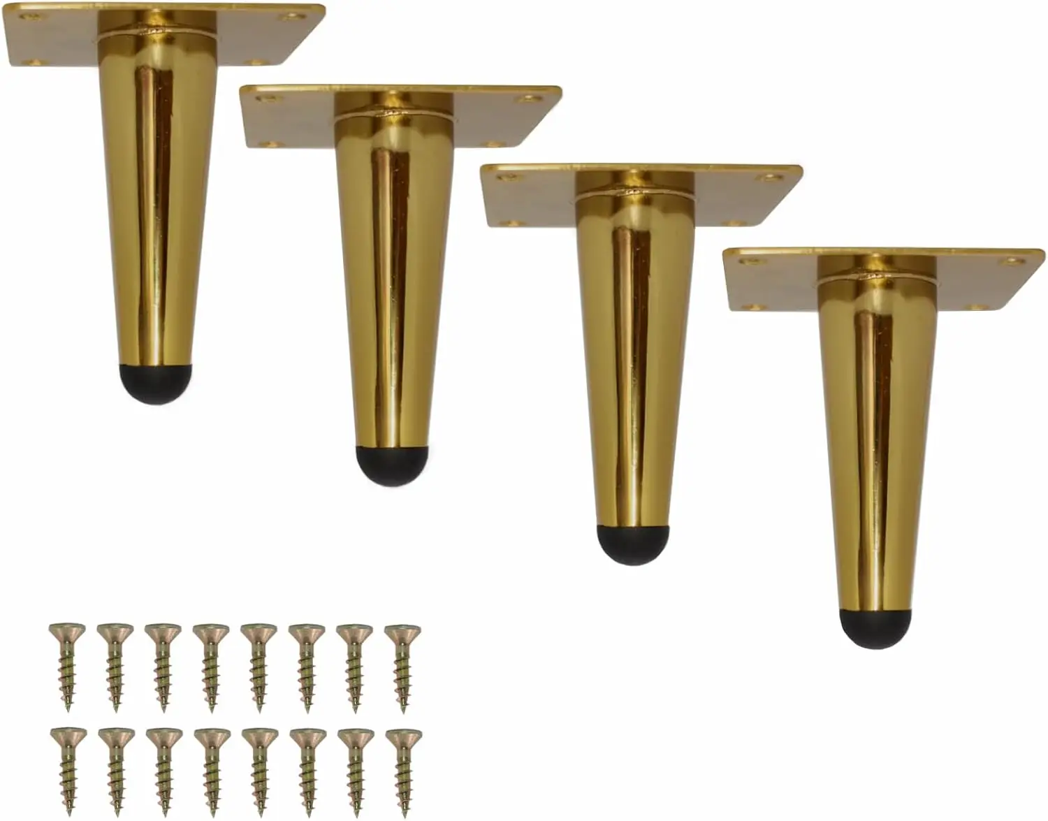 Straight Furniture Legs Replacement Metal Gold Sofa Couch Chair Ottoman Loveseat Coffee Table Cabinet Legs(4 Set of 4)
Straight Furniture Legs Replacement Metal Gold Sofa Couch Chair Ottoman Loveseat Coffee Table Cabinet Legs(4 Set of 4)