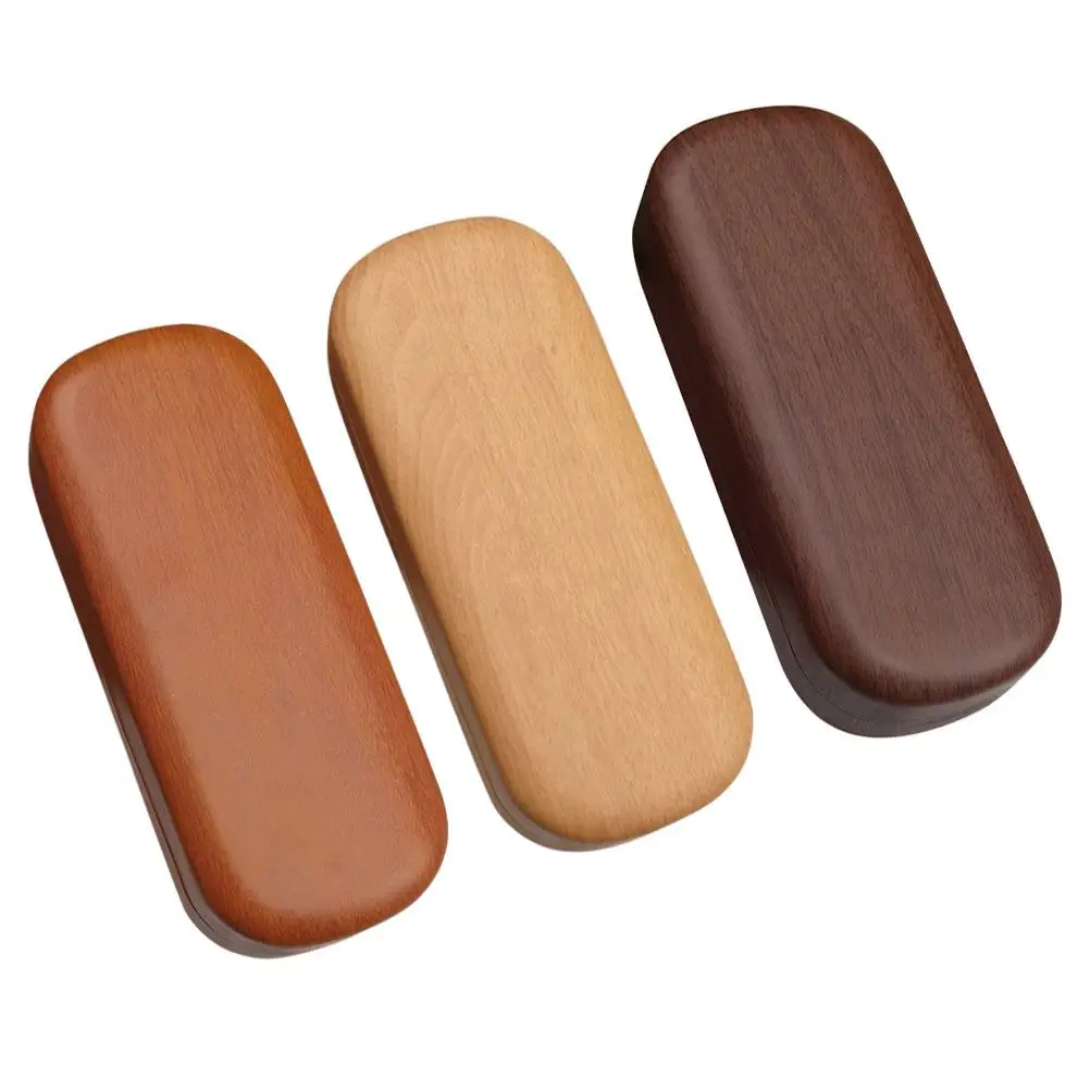 3 Pcs Glasses Case Vintage Wood Box Portable Hard Shell Sunglasses Case Brown Original Wooden Coffee Color
3 Pcs Glasses Case Vintage Wood Box Portable Hard Shell Sunglasses Case Brown Original Wooden Coffee Color