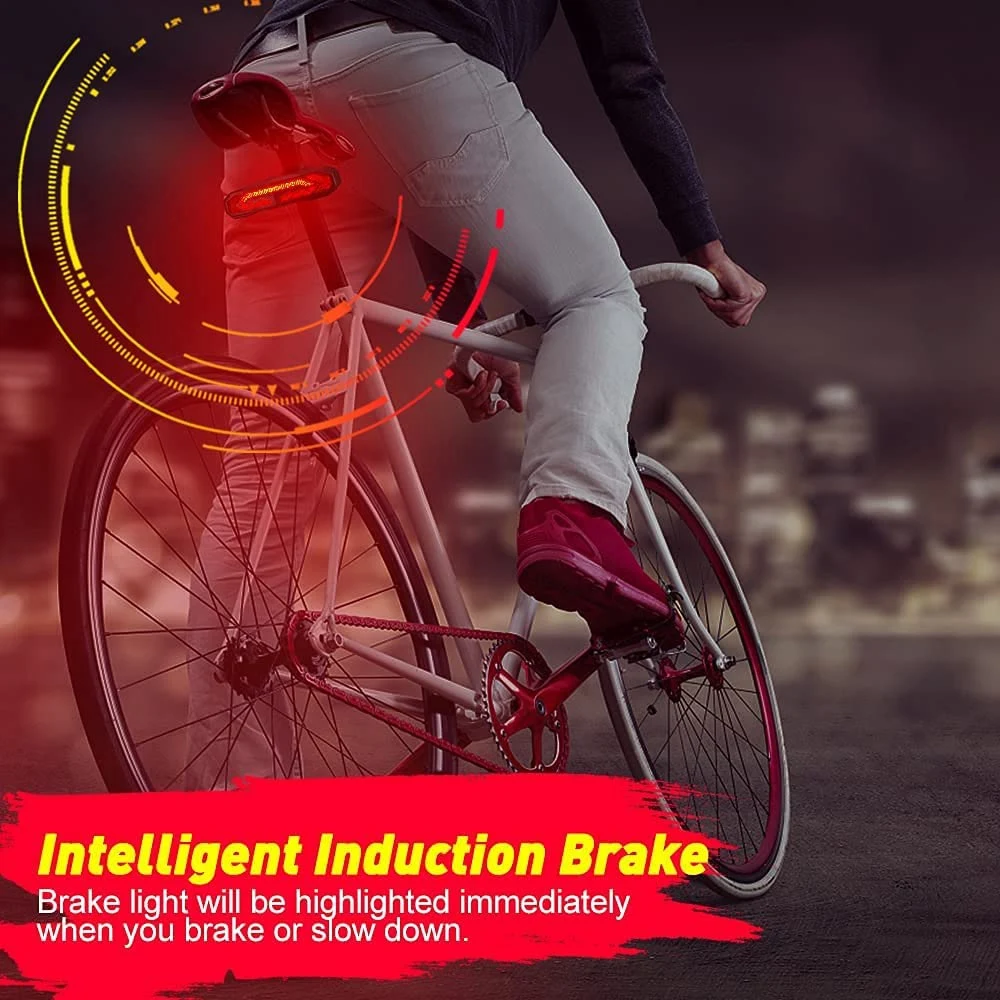 AA75-Bike Turn Signals Light Smart Remotable Bike Tail Light Bike Horn Rear Light For MTB Road Bike Folding Bike Scooter
AA75-Bike Turn Signals Light Smart Remotable Bike Tail Light Bike Horn Rear Light For MTB Road Bike Folding Bike Scooter