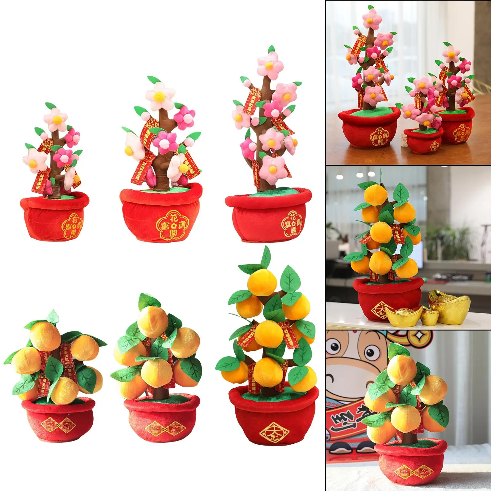 Cloth Simulation Artificial Flower Bonsai Ornament Toy Decoration Festival Arrangements
Cloth Simulation Artificial Flower Bonsai Ornament Toy Decoration Festival Arrangements