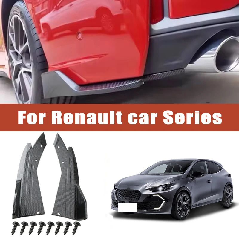 2pcs Rear Bumper Spoiler Lip Splitter Diffuser Anti-Crash Winglet Car Mod For Renault Clio Megane Koleos Kadjar Captur Scenic
2pcs Rear Bumper Spoiler Lip Splitter Diffuser Anti-Crash Winglet Car Mod For Renault Clio Megane Koleos Kadjar Captur Scenic