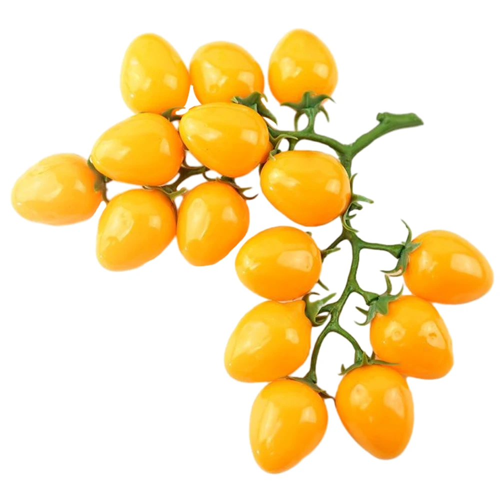 Foam Fake Cherry Tomatoes Bunch Lifelike Artificial Fruit Decor Simulation Cherry Tomatoes for Home Ornament Decorative Photo
Foam Fake Cherry Tomatoes Bunch Lifelike Artificial Fruit Decor Simulation Cherry Tomatoes for Home Ornament Decorative Photo