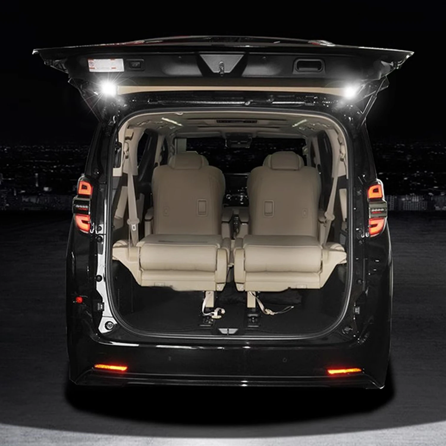For Toyota Alphard AH30 AH40 2015-2025 Trunk Ceiling Lighting Replacement Cargo LED Lights Lamps Kit to Hatch Door
For Toyota Alphard AH30 AH40 2015-2025 Trunk Ceiling Lighting Replacement Cargo LED Lights Lamps Kit to Hatch Door