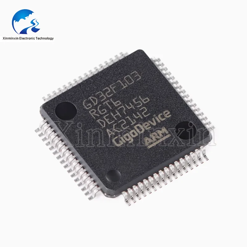 1 шт./лот GD32F103RGT6 LQFP-64 (10x10) однокристальный микрокомпьютер IC чип новый оригинальный на складе
1 шт./лот GD32F103RGT6 LQFP-64 (10x10) однокристальный микрокомпьютер IC чип новый оригинальный на складе