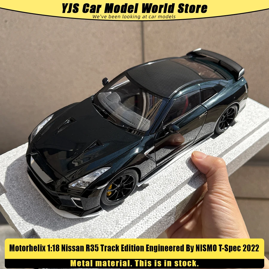 Модель автомобиля Motorhelix 1:18 Nissan R35 Track Edition, разработанная NISMO T-Spec 2022 года, металлическая статическая модель для демонстрации, праздничный подарок, коллекционная вещь.
Модель автомобиля Motorhelix 1:18 Nissan R35 Track Edition, разработанная NISMO T-Spec 2022 года, металлическая статическая модель для демонстрации, праздничный подарок, коллекционная вещь.