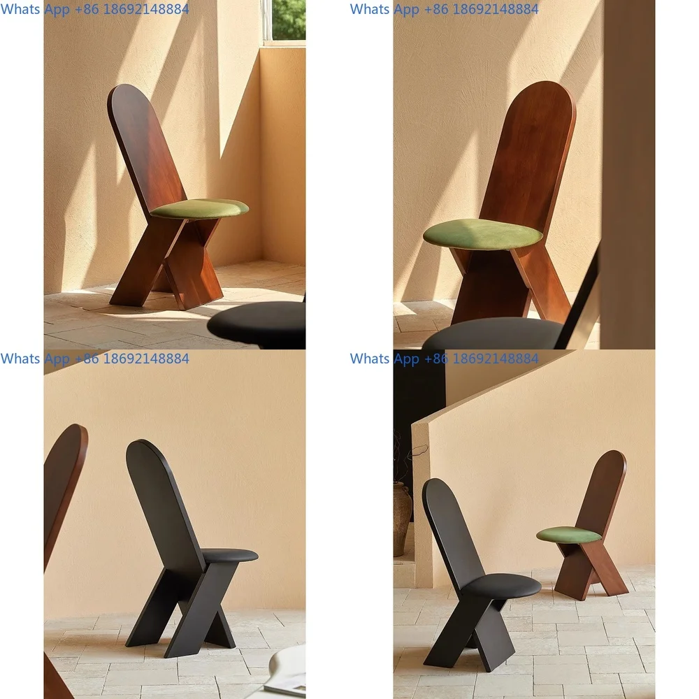 Solid Wood Dining Chair with Backrest Vintage Style Unique Design Retro Restaurant Chair Desk Chair for Home Use
Solid Wood Dining Chair with Backrest Vintage Style Unique Design Retro Restaurant Chair Desk Chair for Home Use