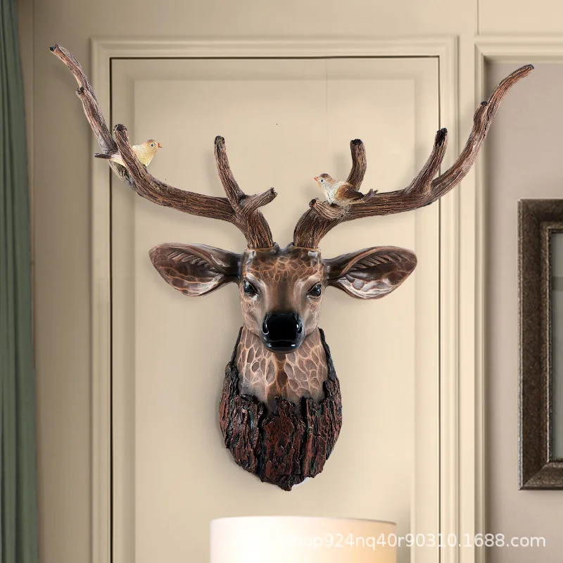 Nordic Deer Head Decor Living Room Wall Hanging Decoration Resin Animal Statue Sculpture Wall Decor Ornaments
Nordic Deer Head Decor Living Room Wall Hanging Decoration Resin Animal Statue Sculpture Wall Decor Ornaments