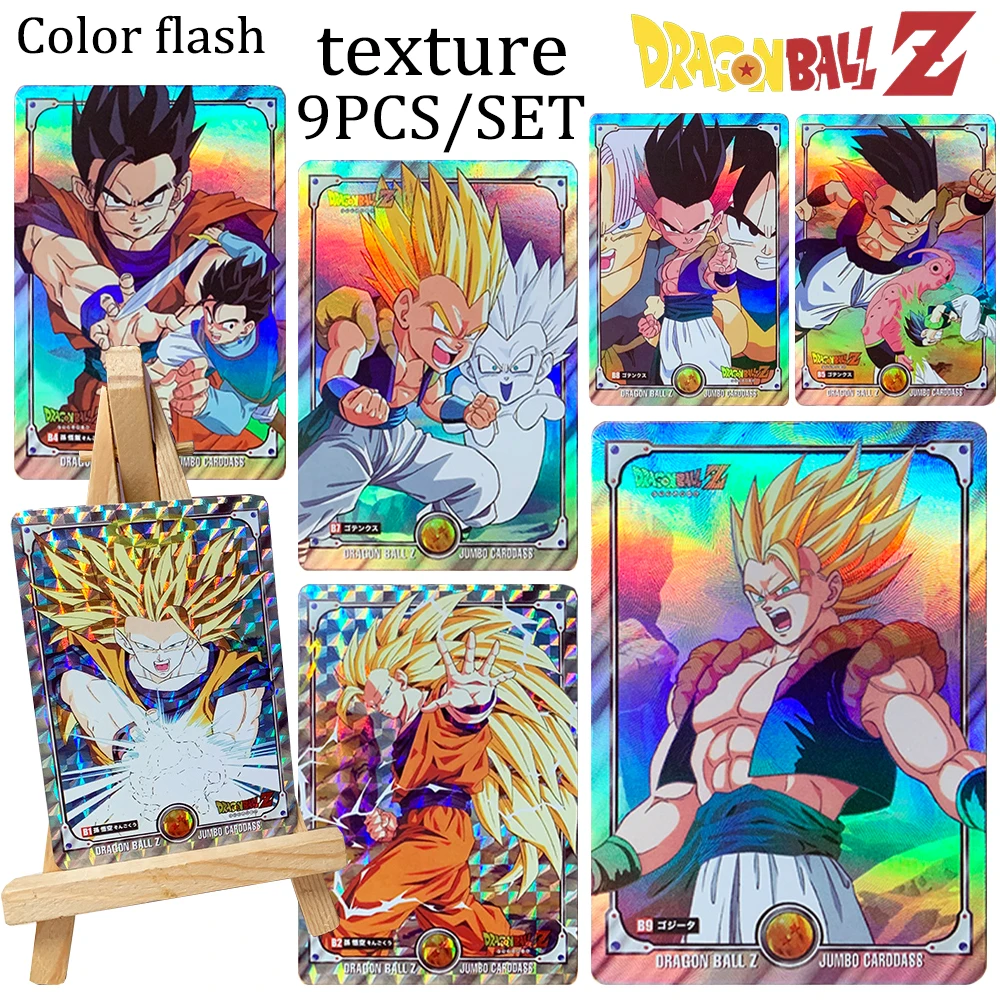 Dragon Ball DIY 9 шт./компл. Son Goku Bulma Super Saiyan подарки на Рождество и день рождения преломляющая блестящая текстура коллекционная открытка
Dragon Ball DIY 9 шт./компл. Son Goku Bulma Super Saiyan подарки на Рождество и день рождения преломляющая блестящая текстура коллекционная открытка