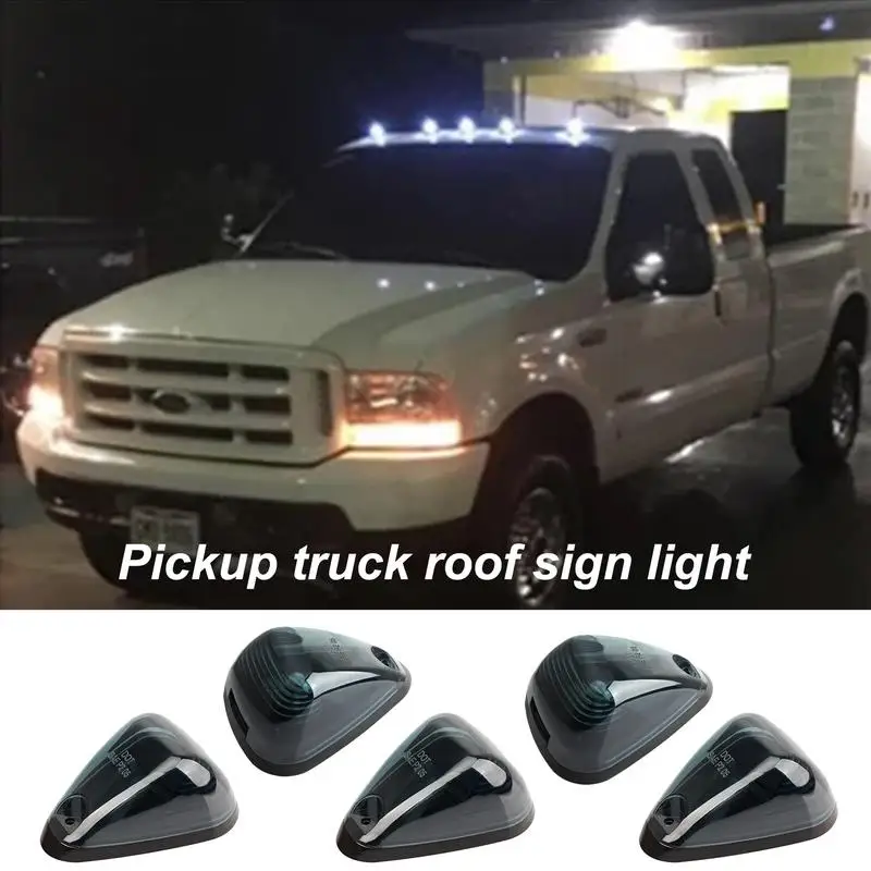 5pcs Car Roof Marker Clearance Lights Top Marker Running Pickup LED Signal Light IP67 Truck Head Light Wire Harness Replacement
5pcs Car Roof Marker Clearance Lights Top Marker Running Pickup LED Signal Light IP67 Truck Head Light Wire Harness Replacement