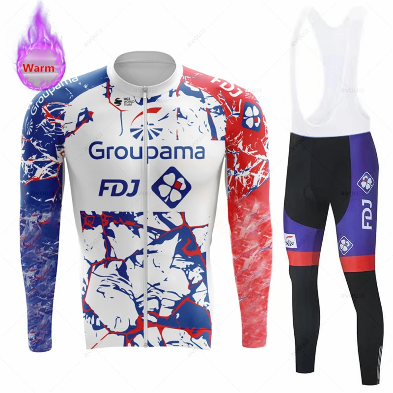 Fdj Team 2023, зимняя одежда для велоспорта, мужской термофлисовый комплект одежды для велосипеда, уличные брюки-комбинезон для горного велосипеда, Ropa Maillot Ciclismo
Fdj Team 2023, зимняя одежда для велоспорта, мужской термофлисовый комплект одежды для велосипеда, уличные брюки-комбинезон для горного велосипеда, Ropa Maillot Ciclismo