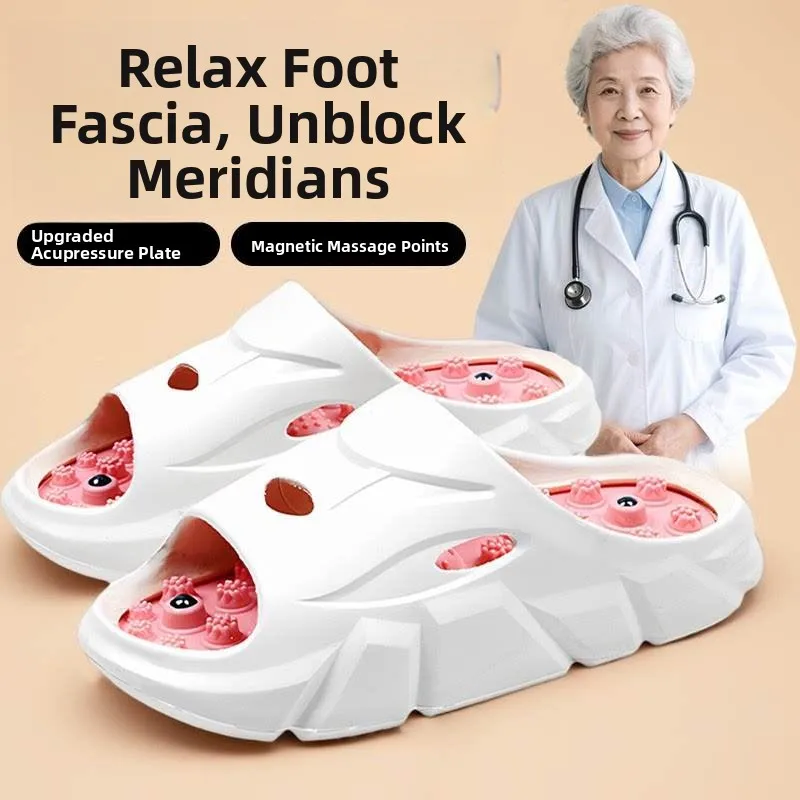 Full Foot Bottom Massage Slippers Men Women Home Use Summer Slip-On Shoes EVA Material Meridian Massage Health Care Sandals
Full Foot Bottom Massage Slippers Men Women Home Use Summer Slip-On Shoes EVA Material Meridian Massage Health Care Sandals