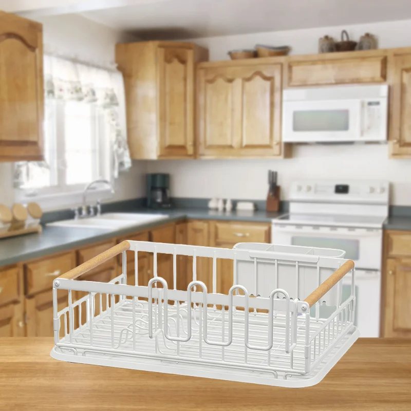 Kitchen Table With Detachable Drip Tray Tableware Rack White Dish Drain Rack Multifunctional Tableware Storage Rack
Kitchen Table With Detachable Drip Tray Tableware Rack White Dish Drain Rack Multifunctional Tableware Storage Rack