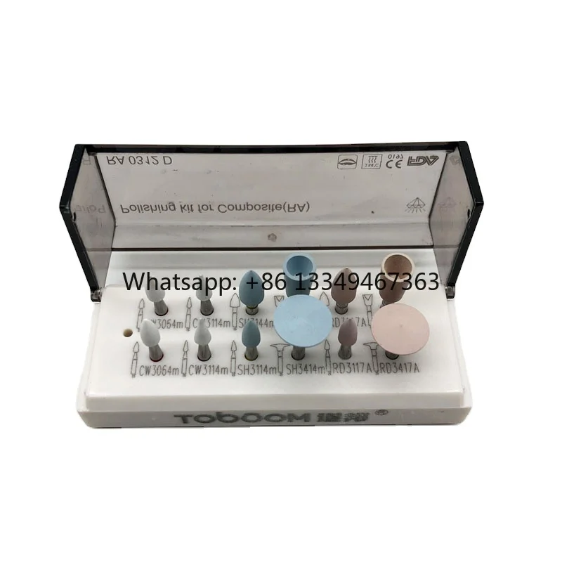 RA0312D Clinic High Gloss Polishing Kit Dental Composite Polishing Kit 12pcs/set
RA0312D Clinic High Gloss Polishing Kit Dental Composite Polishing Kit 12pcs/set